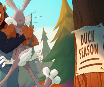 Une scène du film Space Jam: A New Legacy