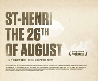 Affiche du film St-Henri The 26th of August