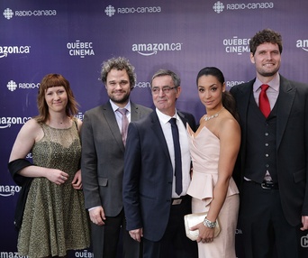 Sur le tapis rouge de la Soirée des Jutra 2014