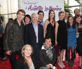 Sur le tapis rouge de Le journal d'Aurélie Laflamme