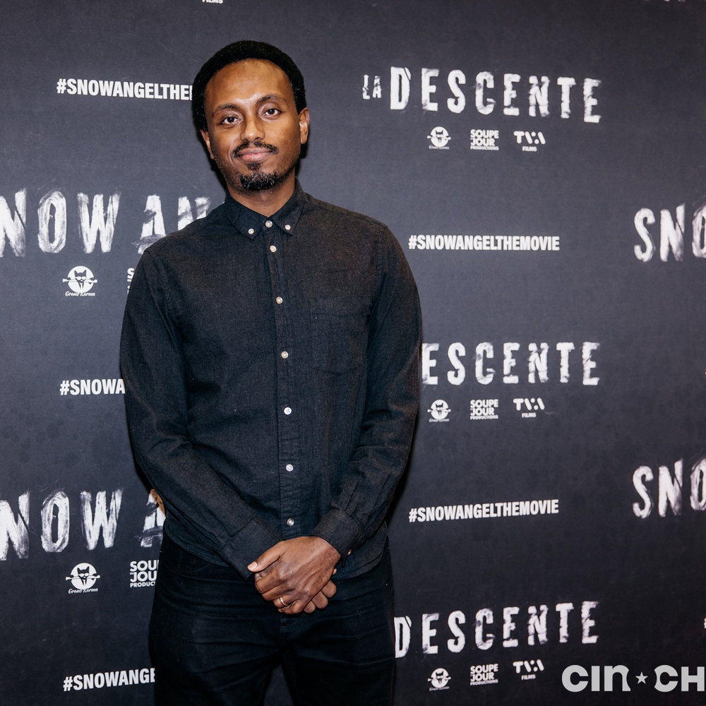 Sur le tapis rouge du film Snow Angel