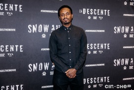 Sur le tapis rouge du film Snow Angel