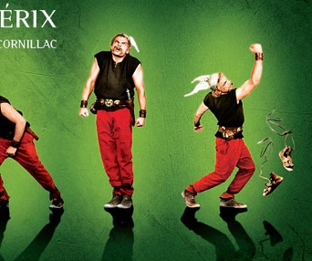 Photos de production du film Astérix aux jeux olympiques