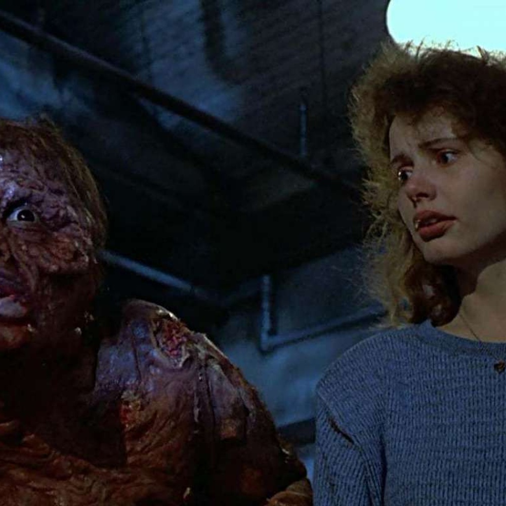 Une scène du film The Fly