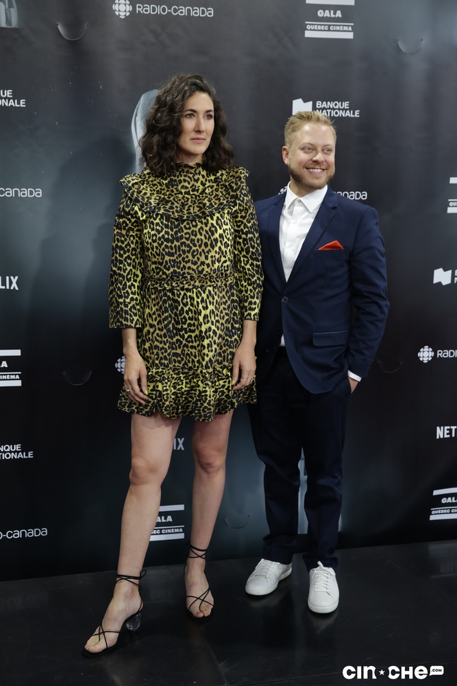 Sur le tapis rouge du Gala Québec Cinéma 2019