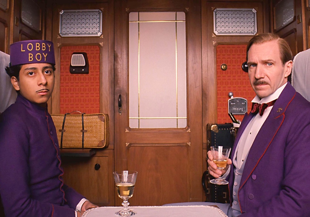 Une scène du film The Grand Budapest Hotel