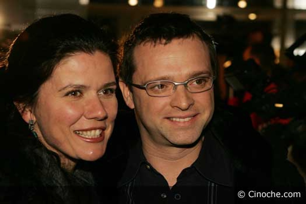 Serge Postigo et Marina Orsini, qui sont aussi de la distribution