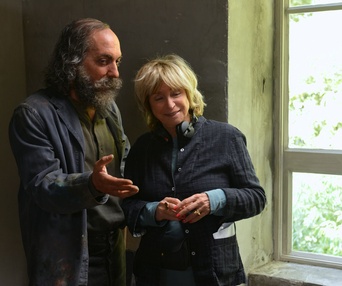 Une scène du film Cézanne et moi