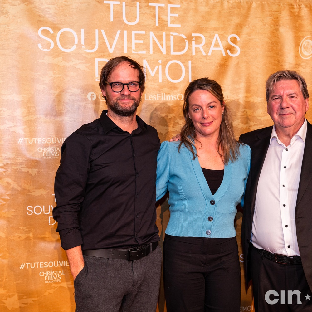 Sur le tapis rouge du film Tu te souviendras de moi