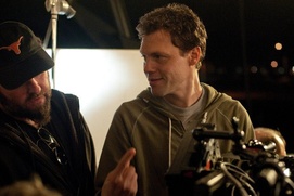 Sur le plateau du film Friends with Benefits Sur le plateau du film Friends with Benefits