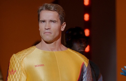 Une scène du film The Running Man