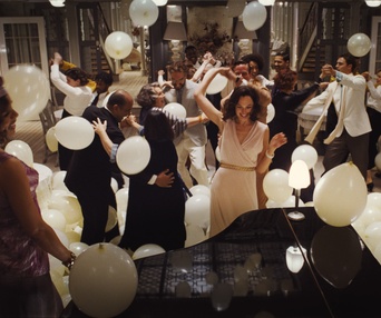 Une scène du film Death on the Nile