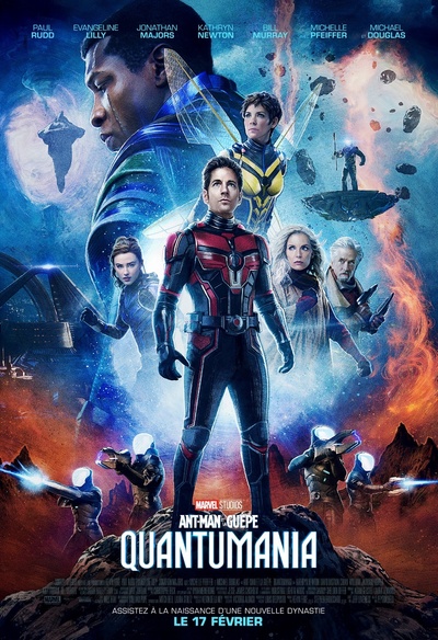 Affiche du film Ant-Man et la Guêpe: Quantumania