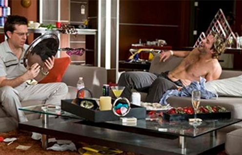 Une scène du film The Hangover