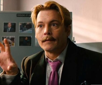 Une scène du film Mortdecai