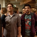 James Franco, Jay Baruchel et Seth Rogen dans This is the End