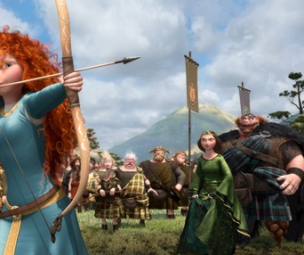 Une scène du film Brave