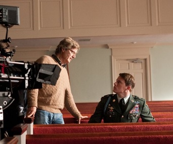 Sur le plateau du film Dear John