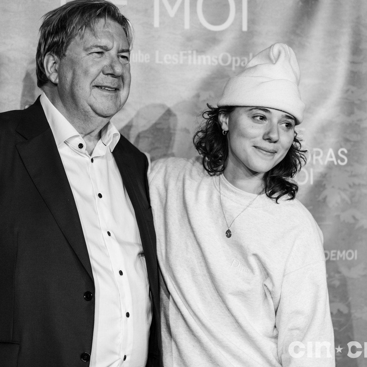 Sur le tapis rouge du film Tu te souviendras de moi