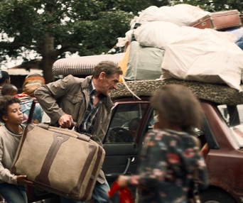 Une scène du film Petit pays