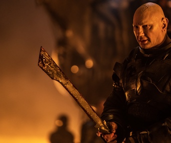 Une scène du film Dune: Part Two