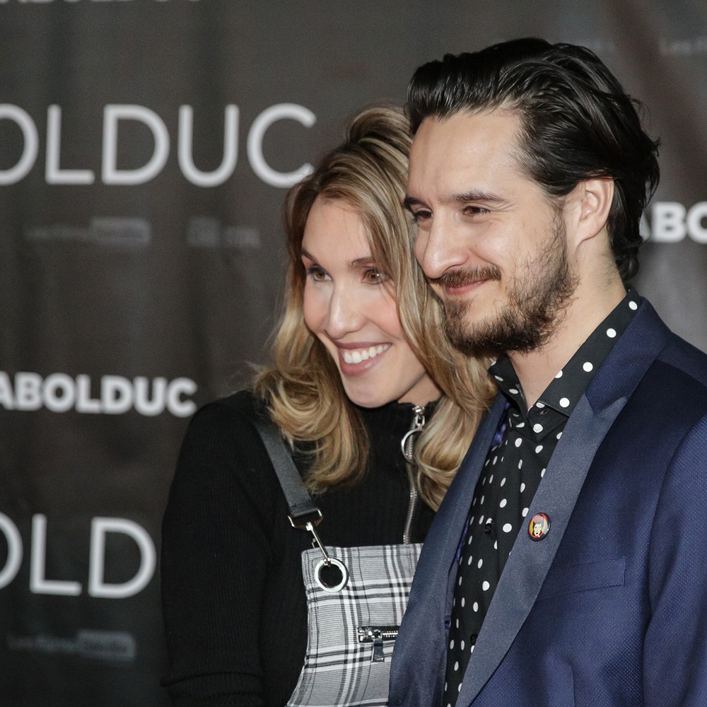 Sur le tapis rouge du film Le Bolduc