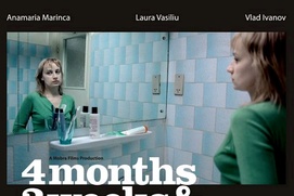 Affiche en anglais du film 4 mois, 3 semaines, 2 jours Affiche en anglais du film 4 mois, 3 semaines, 2 jours
