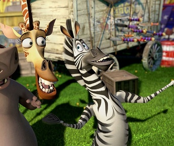 Une scène du film Madagascar 3: Europe's Most Wanted