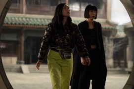 Une scène du film Shang-Chi and the Legend of the Ten Rings