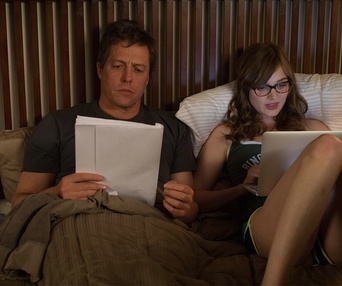 Une scène du film The Rewrite