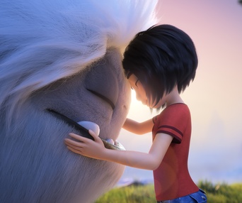 Une scène du film Abominable