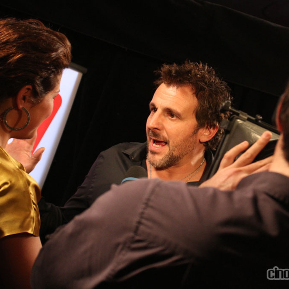Sur le tapis rouge du film Funkytown