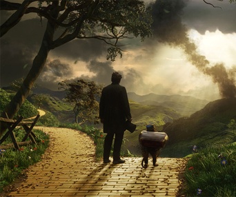 Une scène du film Oz: The Great and Powerful