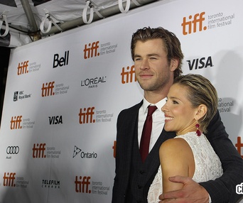 Sur le tapis rouge du film Rush