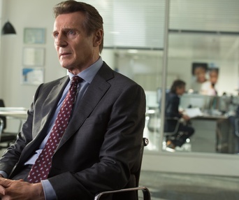Une scène du film The Commuter