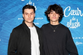 Images de la première du film Coeur de slush