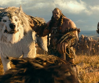 Une scène du film Warcraft