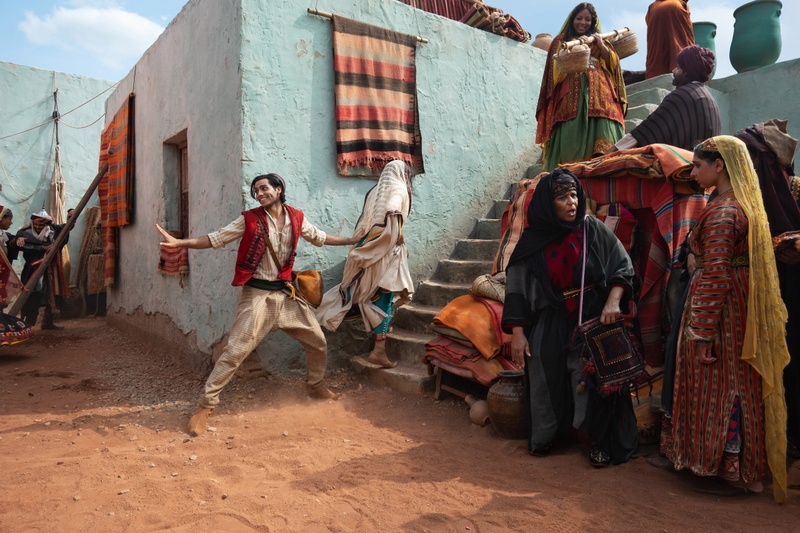 Une scène du film Aladdin