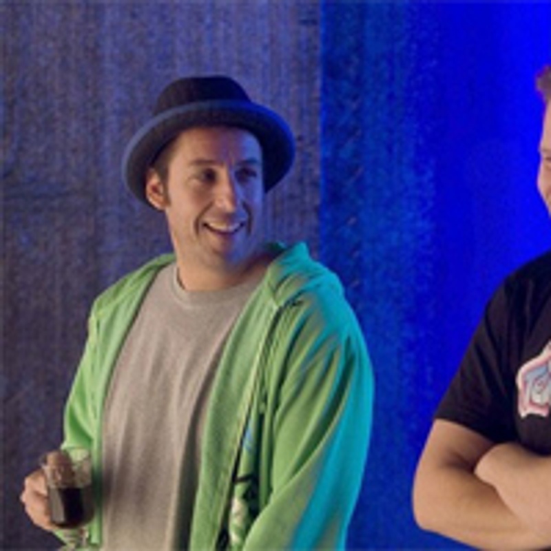 Adam Sandler et Seth Rogen dans Funny People