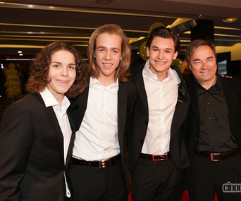 Sur le tapis rouge de Il était une fois les Boys