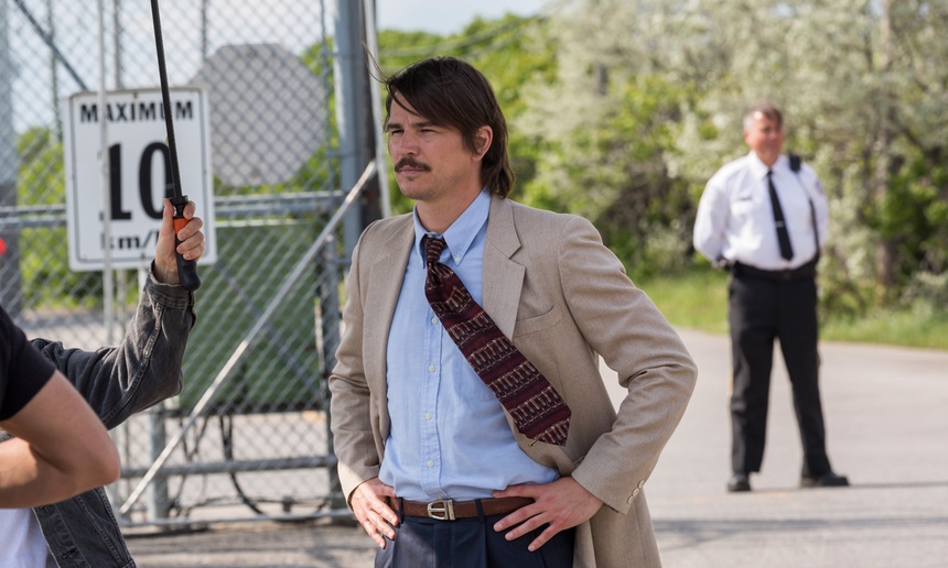 L'acteur américain Josh Hartnett de passage à Montréal