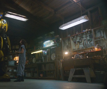 Une scène du film Bumblebee