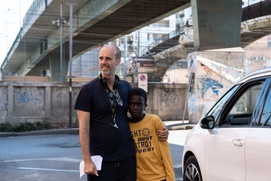 Une scène du film La vie devant soi