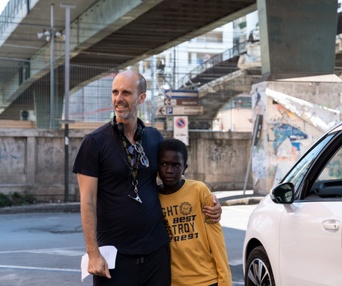 Une scène du film La vie devant soi