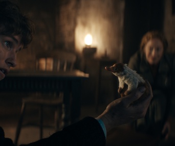 Une scène du film Fantastic Beasts: The Secrets of Dumbledore