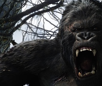 Scène du film King Kong