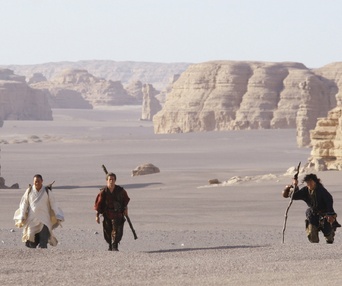 Scène du film The Forbidden Kingdom