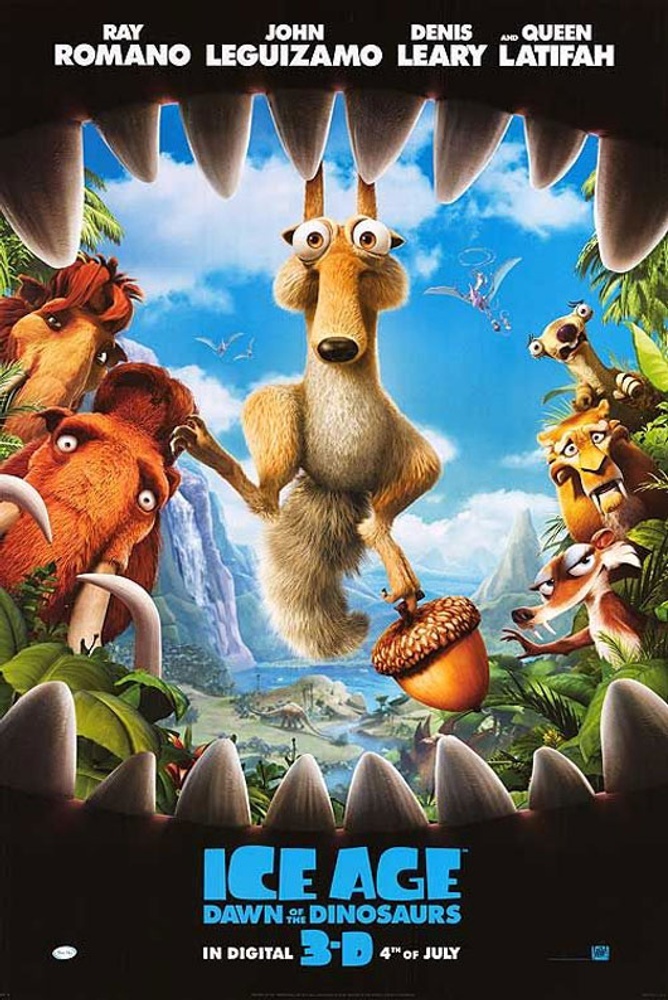 Galerie - Nouvelle affiche du film d'animation Ice Age: Dawn of the Dinosaurs