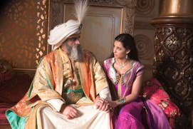 Une scène du film Aladdin