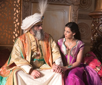 Une scène du film Aladdin
